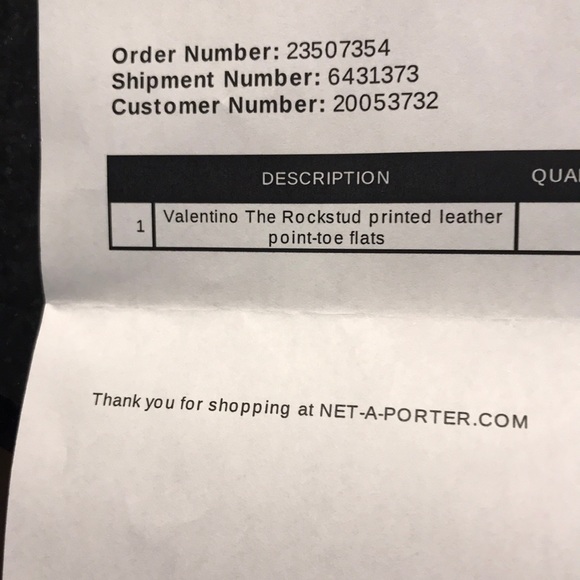 Valentino Rockstud printed leather flats - Picture 5 of 6
